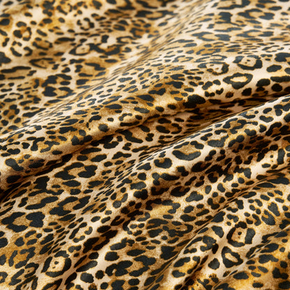 Solid Satin Sheet Set - Monica Leopard - Juicy Couture