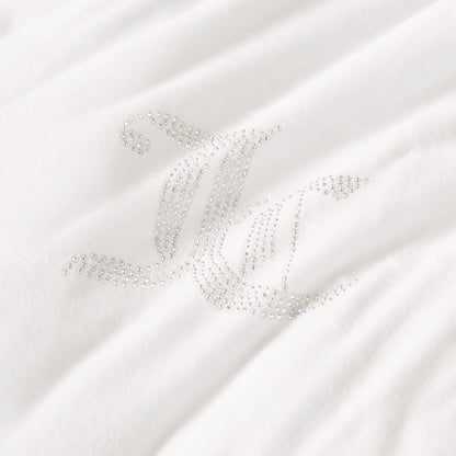 Velour Comforter Set - Angel White - Juicy Couture