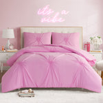 Amora Gathered Heart Comforter Set - Lilac Sachet - Juicy Couture