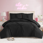 Amora Gathered Heart Comforter Set - Black - Juicy Couture