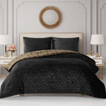 Embossed Leopard Reversible Comforter Set - Leopard - Juicy Couture