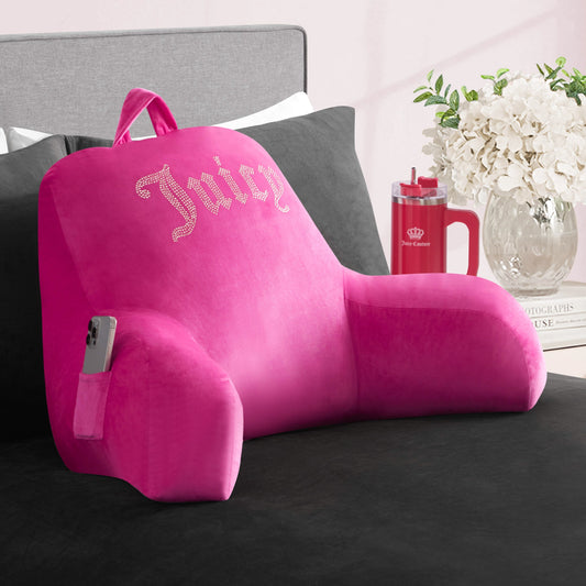 Backrest Pillow - Pink Peacock - Juicy Couture