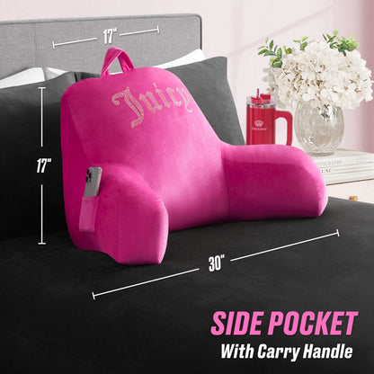 Backrest Pillow - Pink Peacock - Juicy Couture