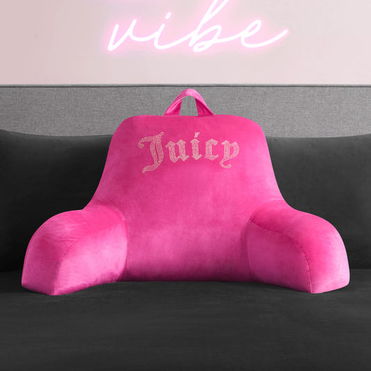 Backrest Pillow - Pink Peacock - Juicy Couture