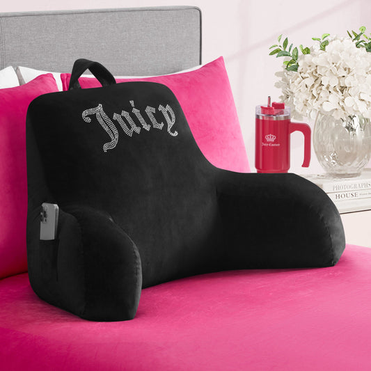 Backrest Pillow - Jet Black - Juicy Couture