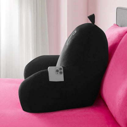 Backrest Pillow - Jet Black - Juicy Couture