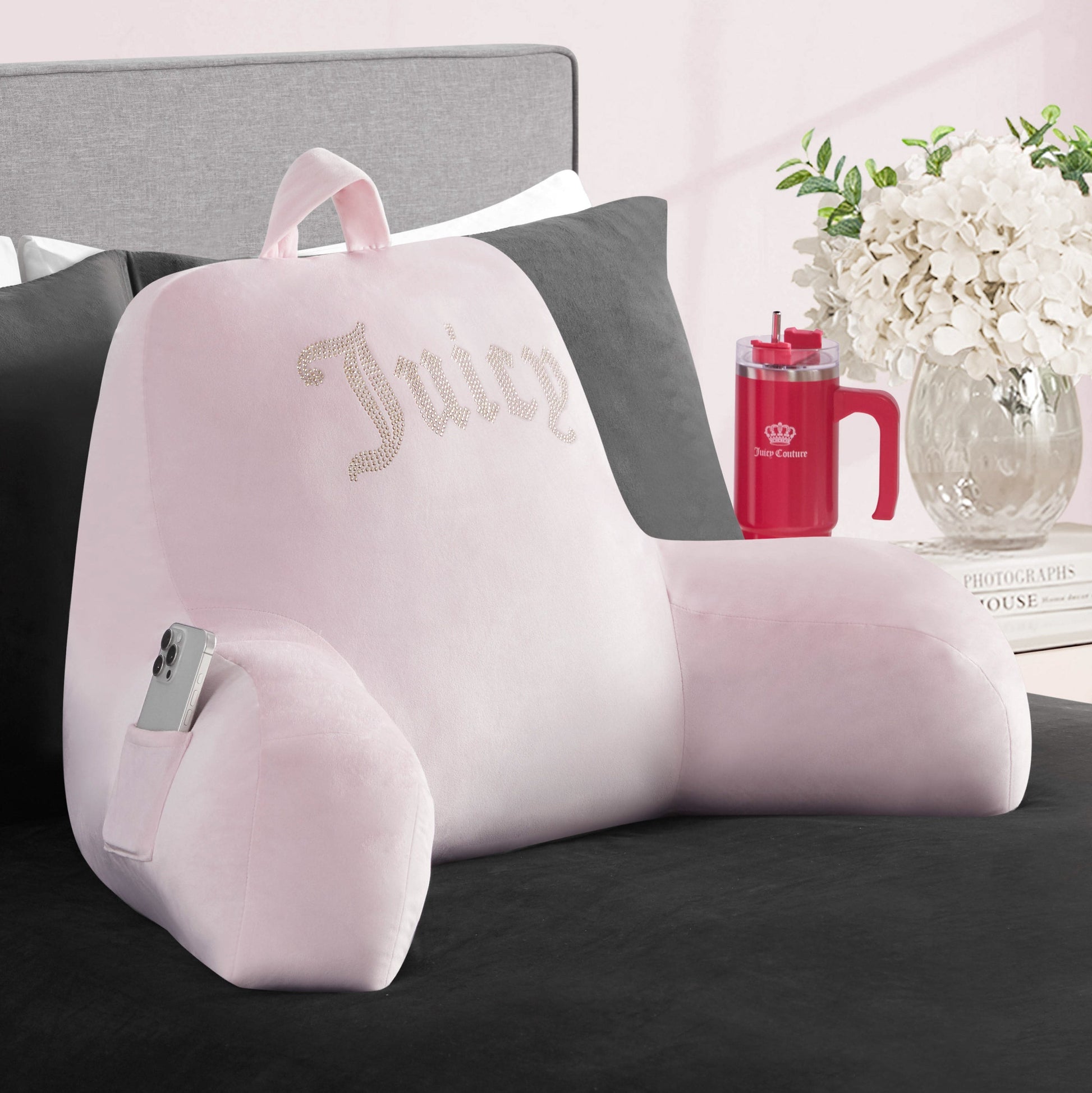 Backrest Pillow - Pink Marshmallow - Juicy Couture