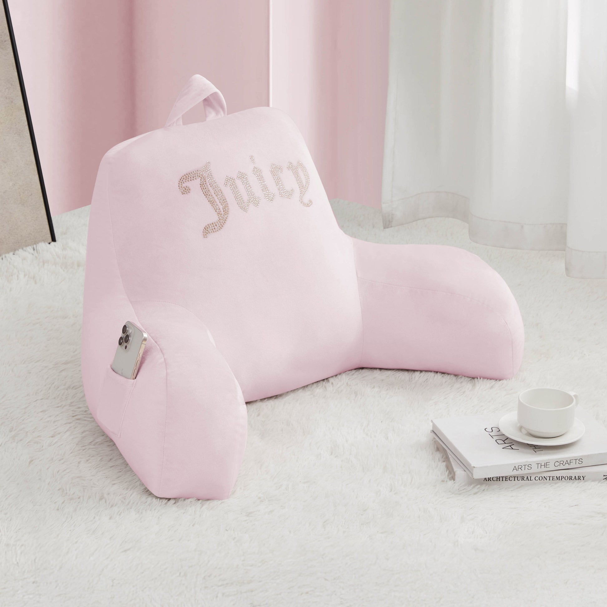 Backrest Pillow - Pink Marshmallow - Juicy Couture