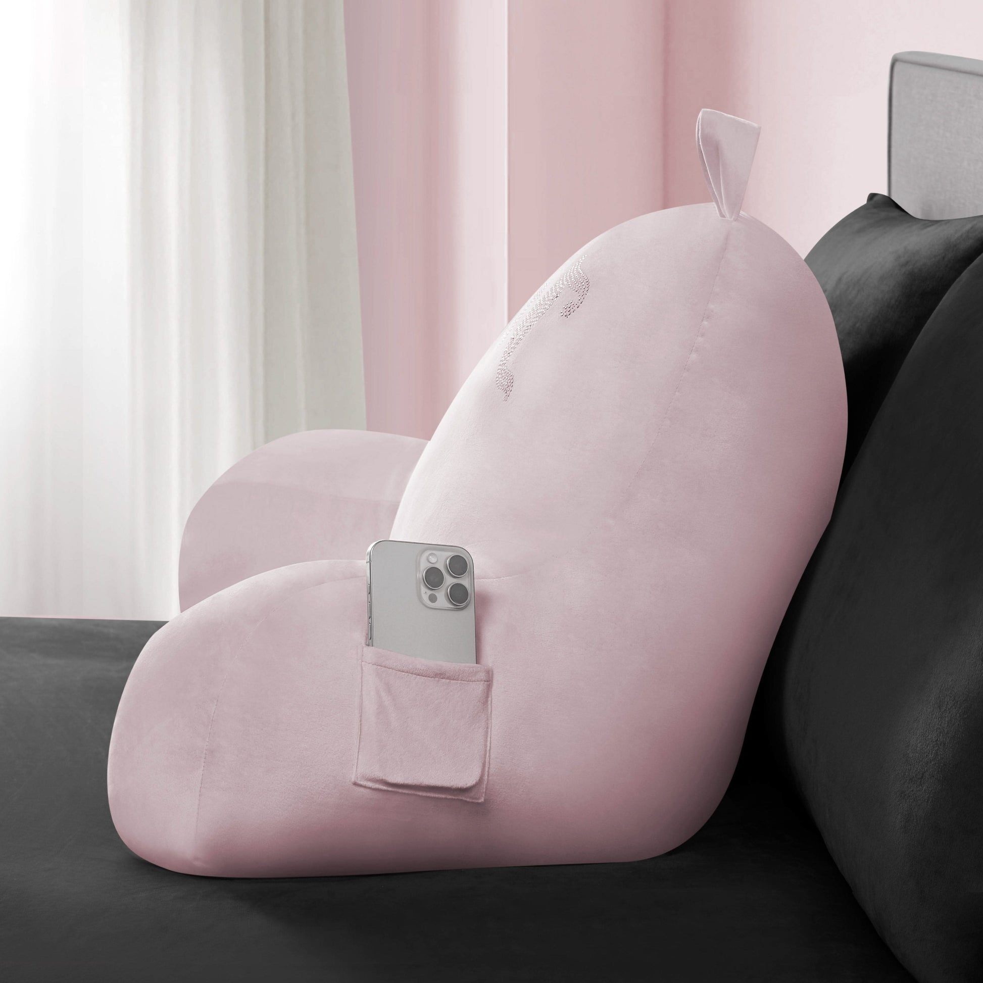 Backrest Pillow - Pink Marshmallow - Juicy Couture