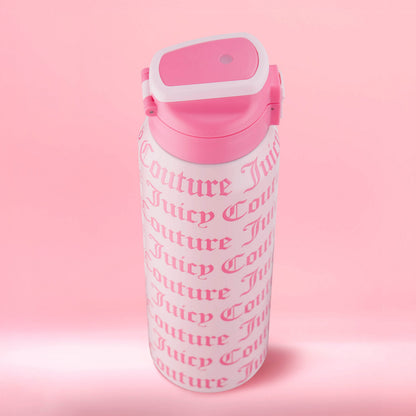 Glam Getaway Hydration Stainless Steel Tumbler - Ballerina Pink - Juicy Couture