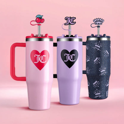 Jetsetter Hydration Stainless Steel Tumbler, 30 oz - Lavender - Juicy Couture