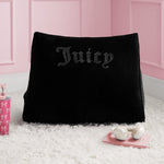 Rhinestone Wedge Pillow - Black - Juicy Couture