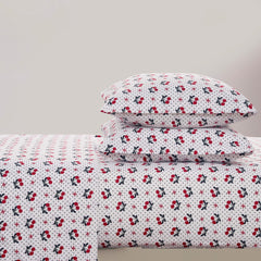 Hot Cherry Polka Dots