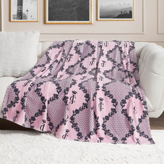 Floral Lace Trellis Pink