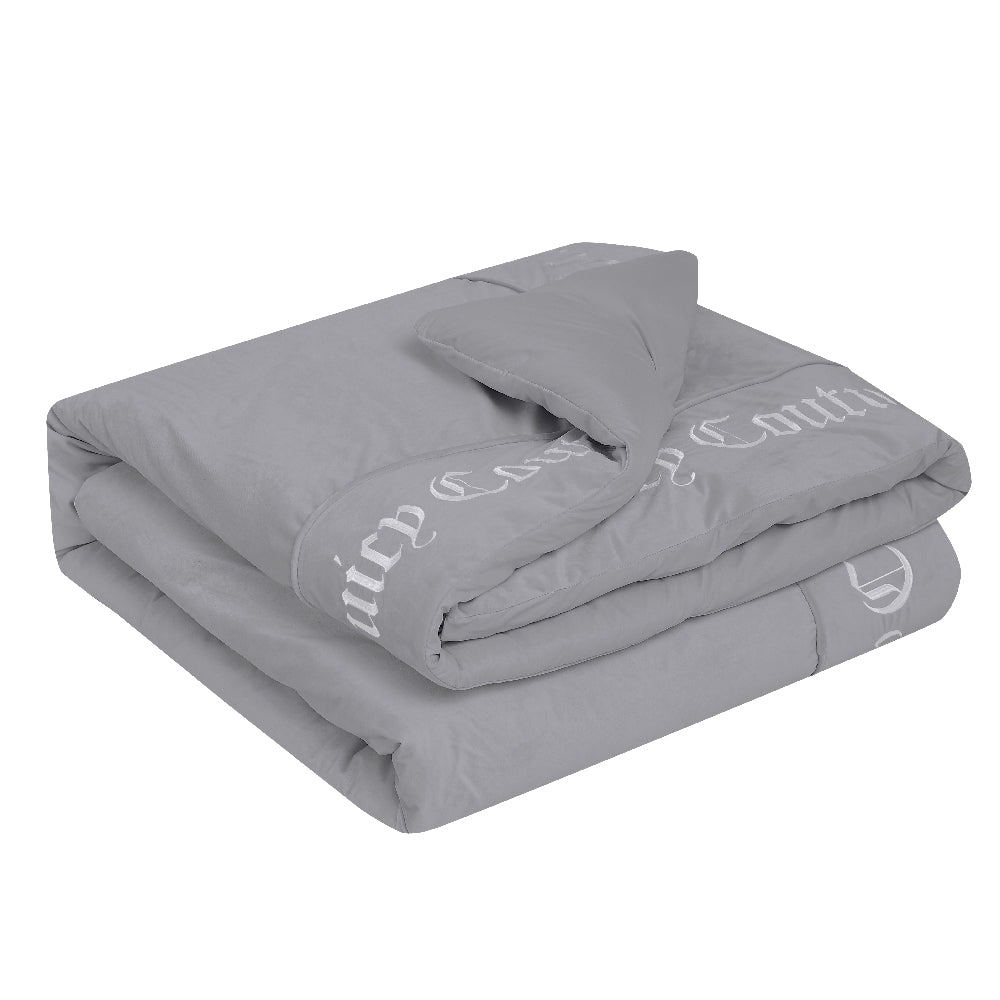 Gothic Velvet Comforter Set - Grey - Juicy Couture
