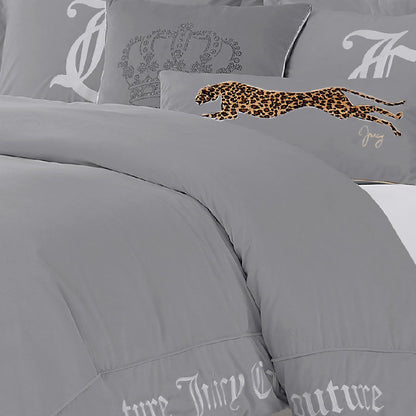Gothic Velvet Comforter Set - Grey - Juicy Couture