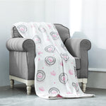 Plush Throw Blanket - Grey Juicy Emblem - Juicy Couture