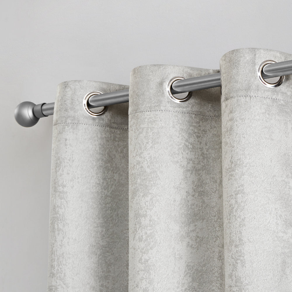 Faux Suede Curtains - Off White - Juicy Couture