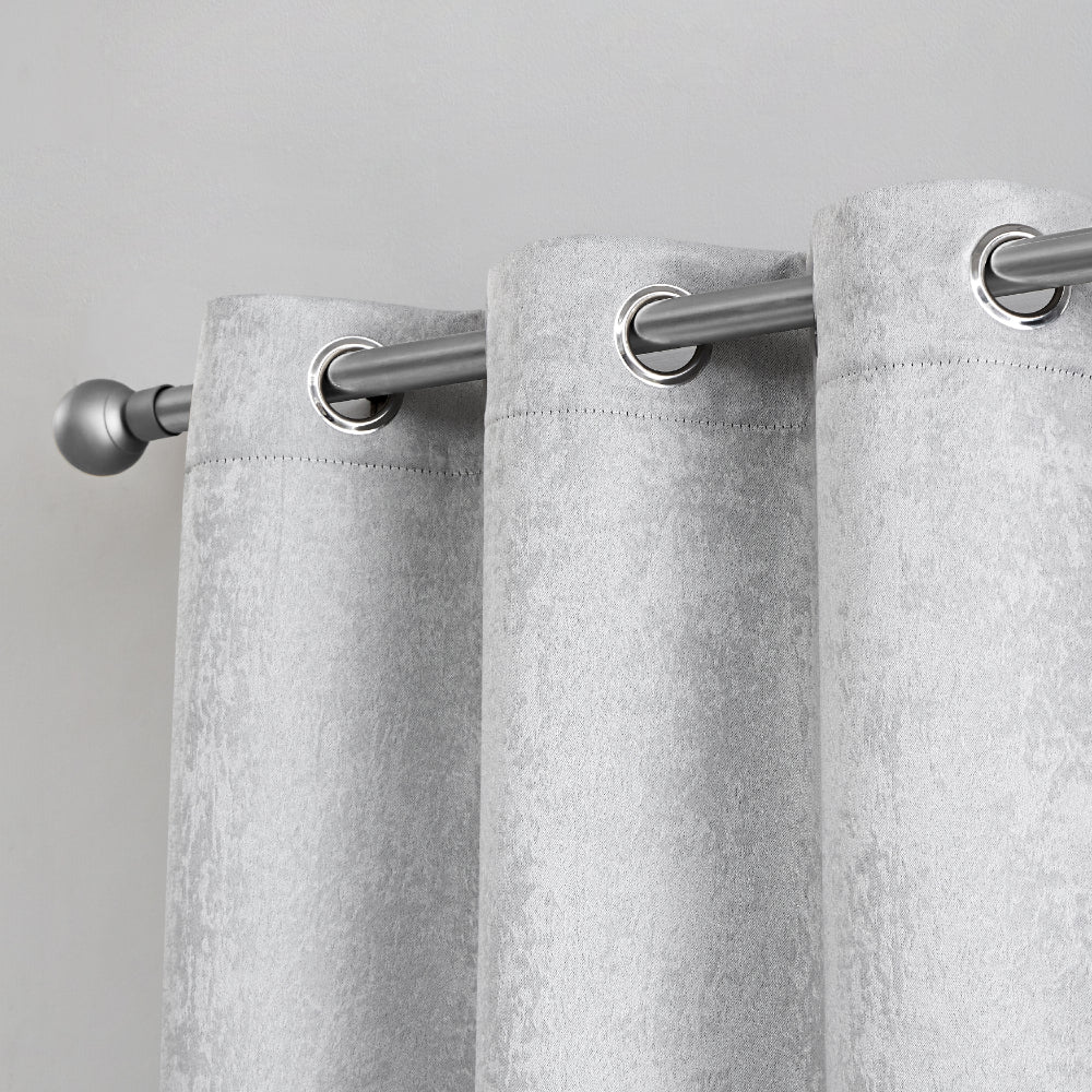 Faux Suede Curtains - Smoke - Juicy Couture