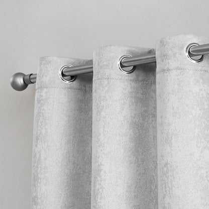 Faux Suede Curtains - Smoke - Juicy Couture