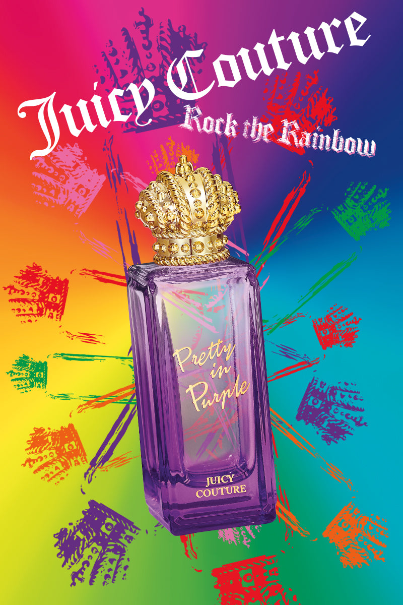 Rock the Rainbow Pretty in Purple Eau de Toilette Spray - 2.5 oz - Juicy Couture