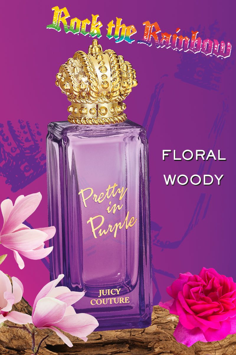 Rock the Rainbow Pretty in Purple Eau de Toilette Spray - 2.5 oz - Juicy Couture