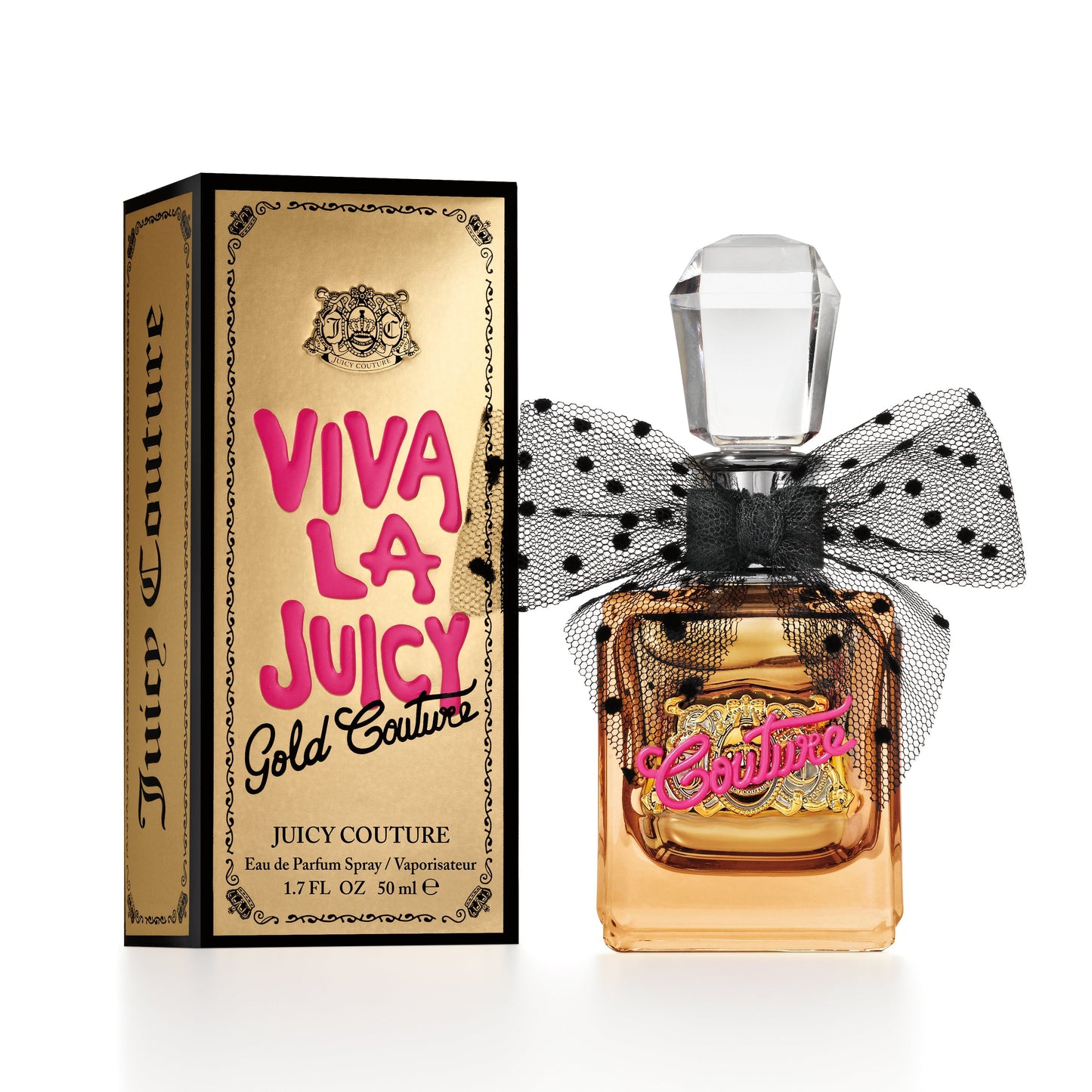 Viva La Juicy Gold Couture Eau de Parfum Spray, 1.7 oz - 1.7 oz - Juicy Couture