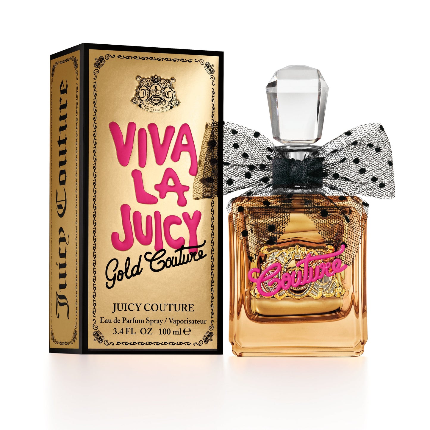 Viva La Juicy Gold Couture Eau de Parfum Spray, 3.4 oz - 3.4 oz - Juicy Couture