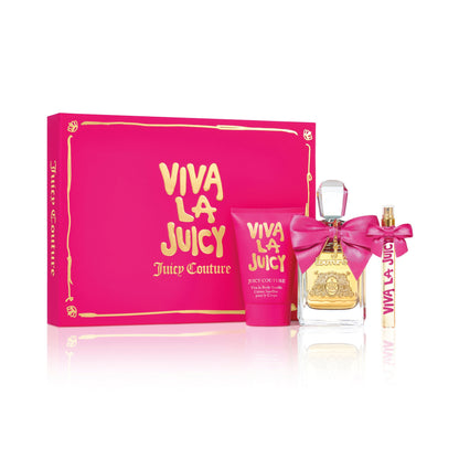 Viva La Juicy Eau de Parfum 3 Piece Full Size Gift Set - Default Title - Juicy Couture
