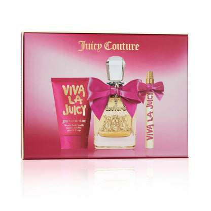 Viva La Juicy Eau de Parfum 3 Piece Gift Set - Default Title - Juicy Couture