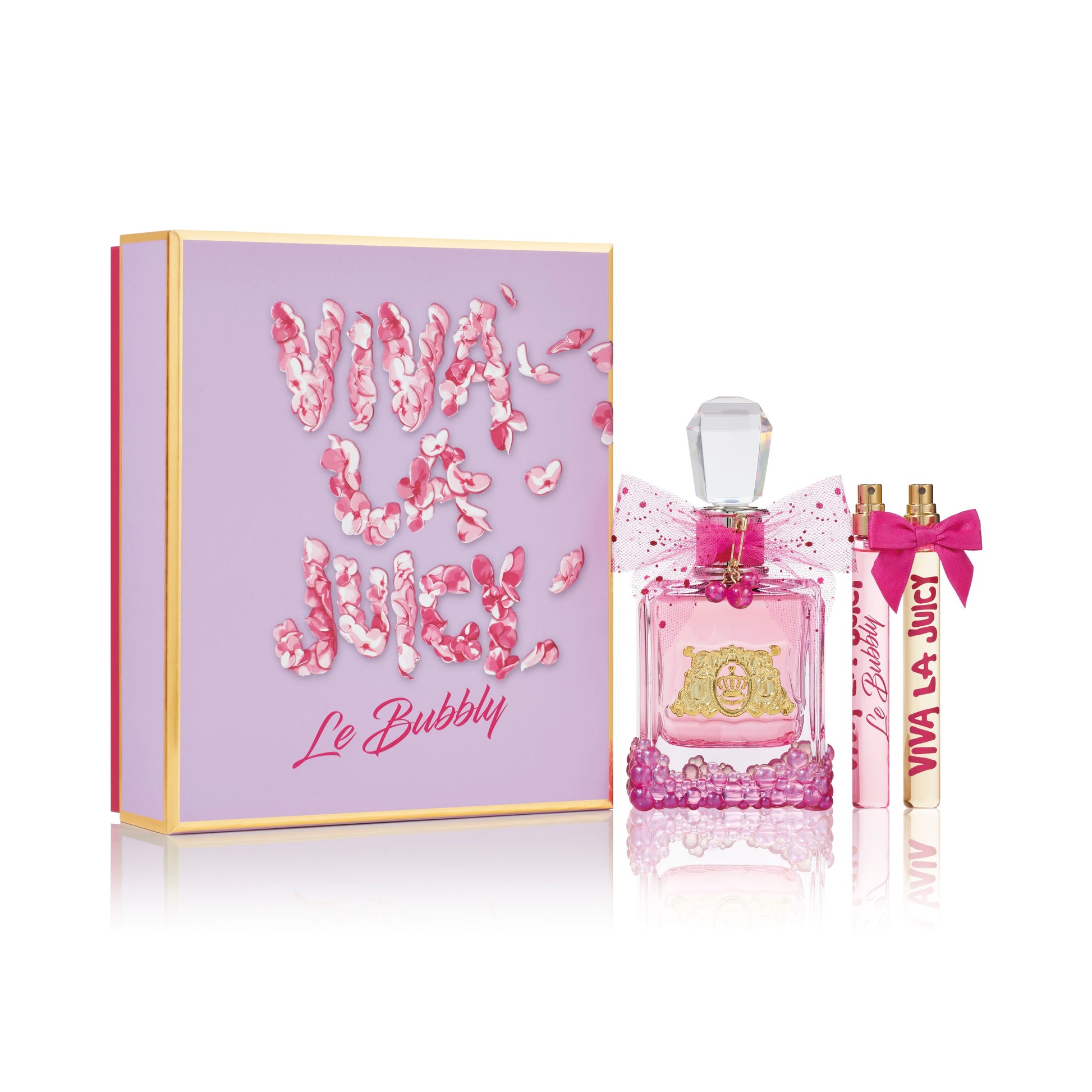 Viva La Juicy Le Bubbly Eau De Parfum 3 Piece Gift Set - Default Title - Juicy Couture