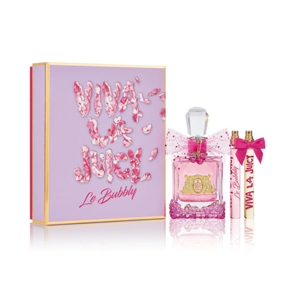 Viva La Juicy Le Bubbly Eau De Parfum 3 Piece Gift Set - Default Title - Juicy Couture