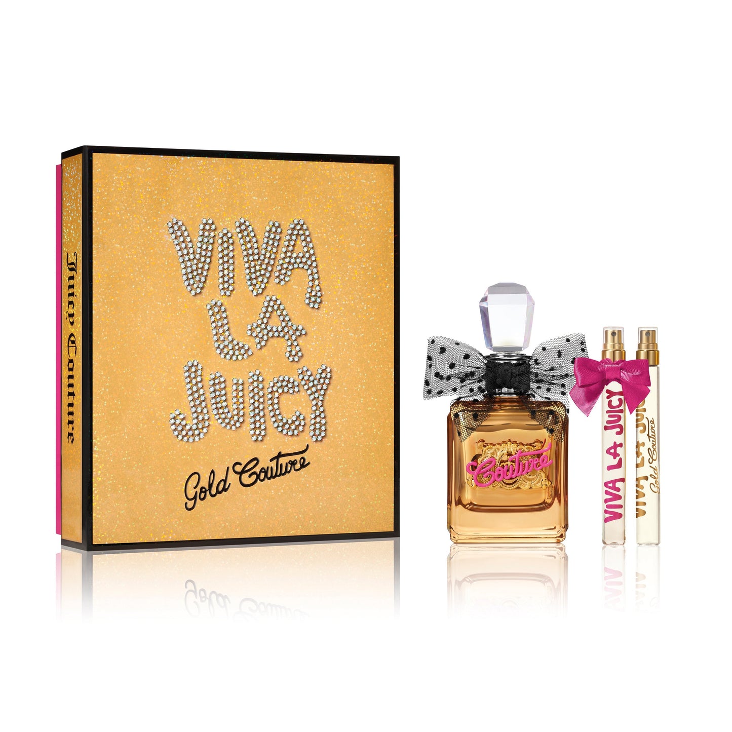 Viva La Juicy Gold Couture 3 Piece Holiday Gift Set - Default Title - Juicy Couture