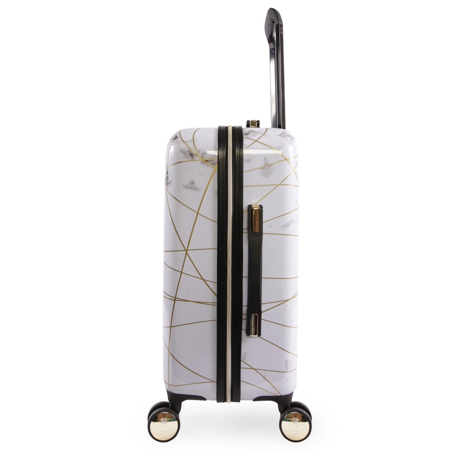 Carry-On Hardside Spinner Luggage - Marble Web - Juicy Couture