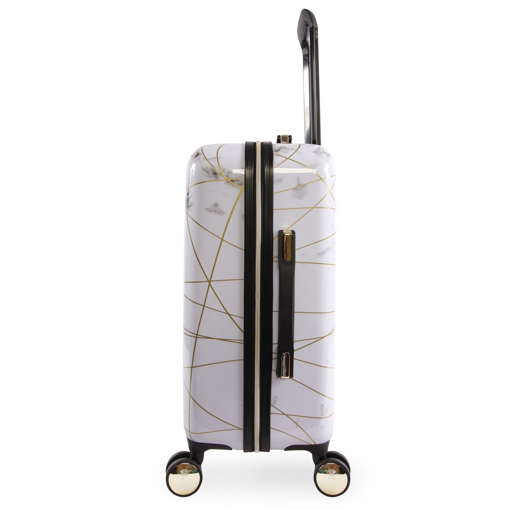 Carry-On Hardside Spinner Luggage - Marble Web - Juicy Couture