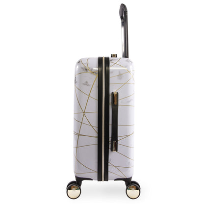 Carry-On Hardside Spinner Luggage - Marble Web - Juicy Couture