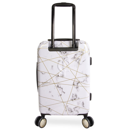 Carry-On Hardside Spinner Luggage - Marble Web - Juicy Couture