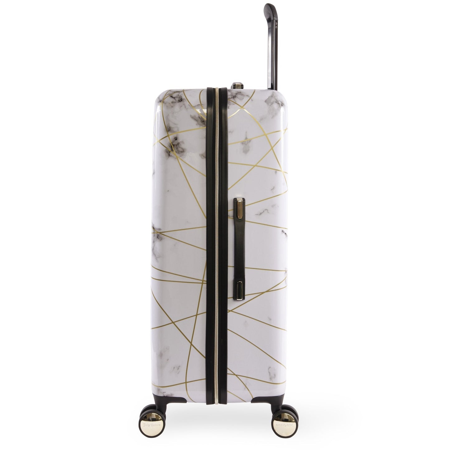 Large Hardside Spinner Luggage - Marble Web - Juicy Couture