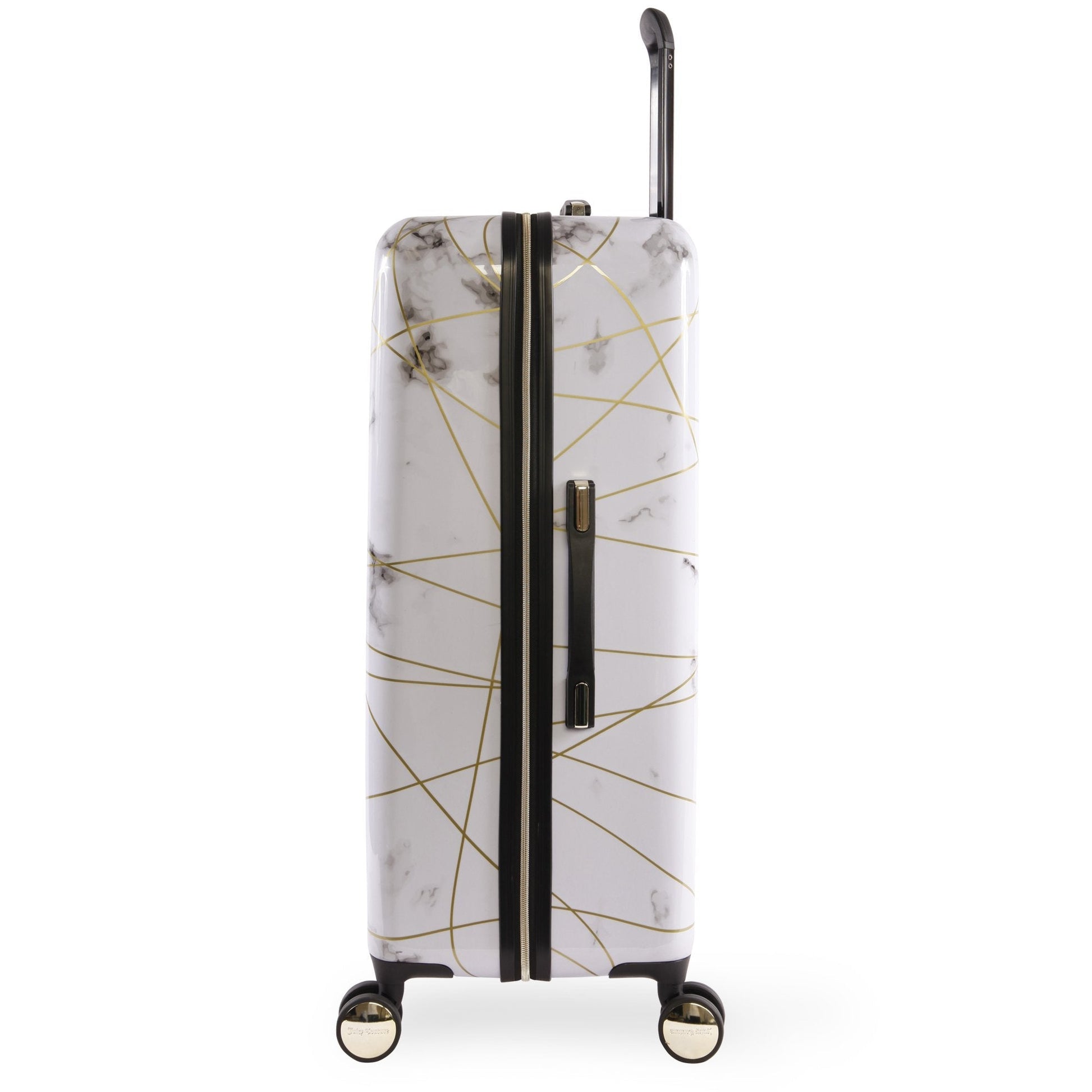 Large Hardside Spinner Luggage - Marble Web - Juicy Couture
