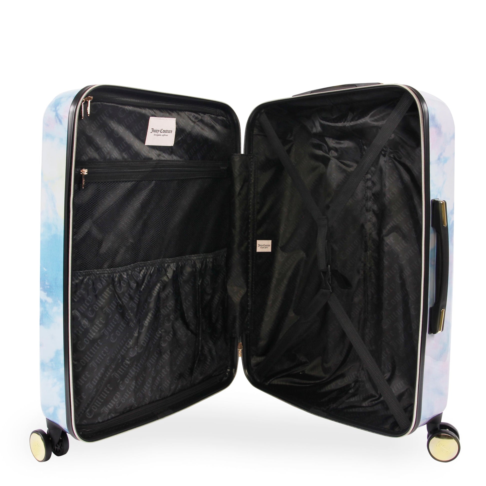 3-Piece Hardside Spinner Luggage Set - Watercolor Purple - Juicy Couture