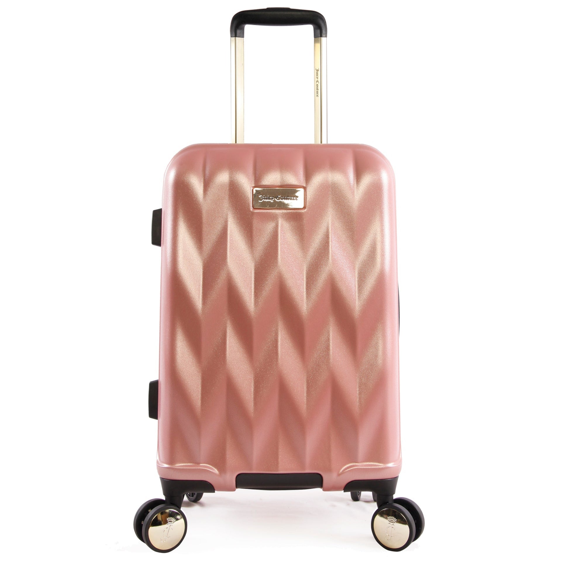 Carry-On Hardside Spinner Luggage - Rose Gold - Juicy Couture