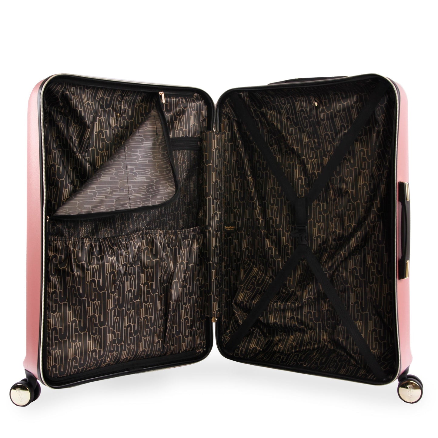 Carry-On Hardside Spinner Luggage - Rose Gold - Juicy Couture