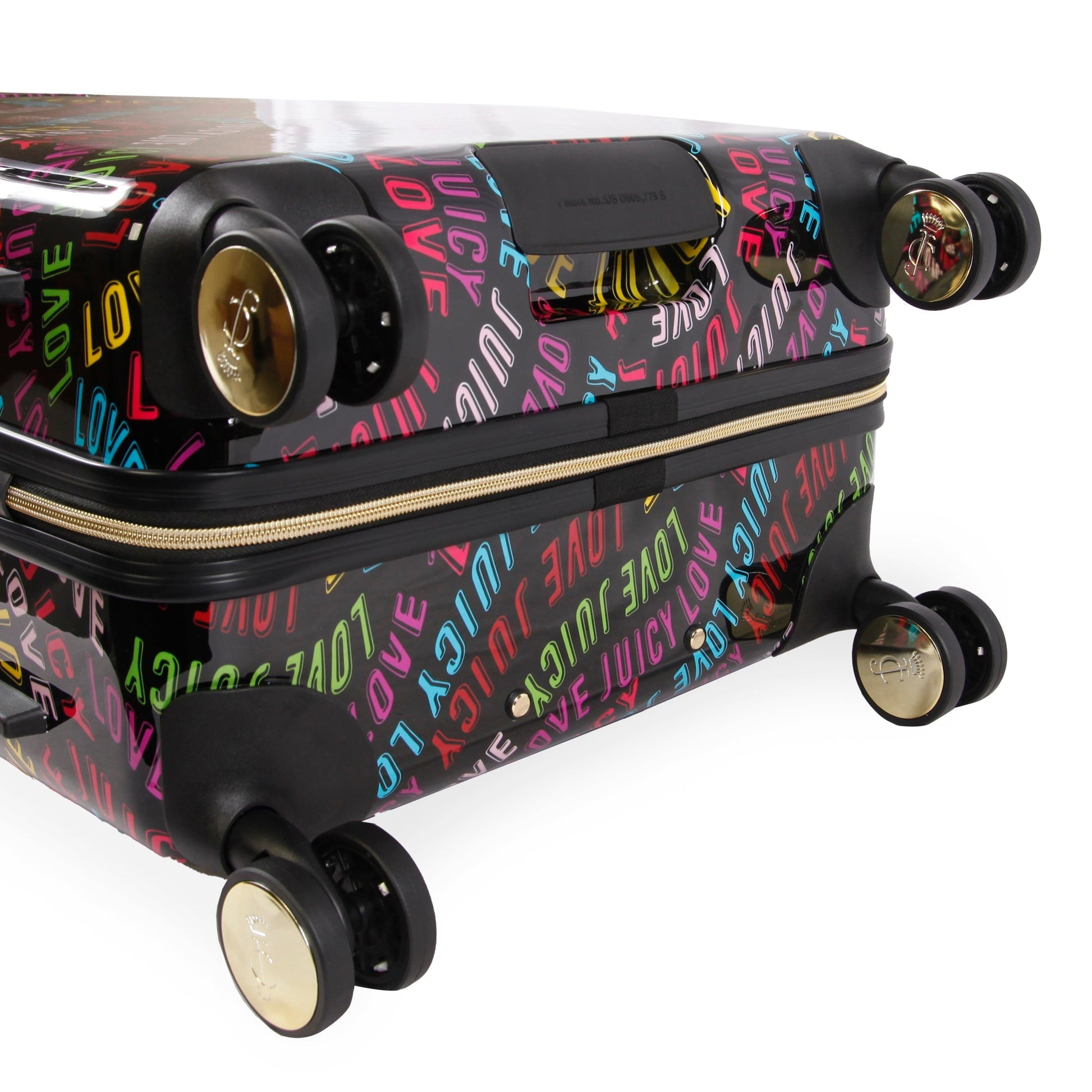 3-Piece Hardside Spinner Luggage Set - Rainbow - Juicy Couture