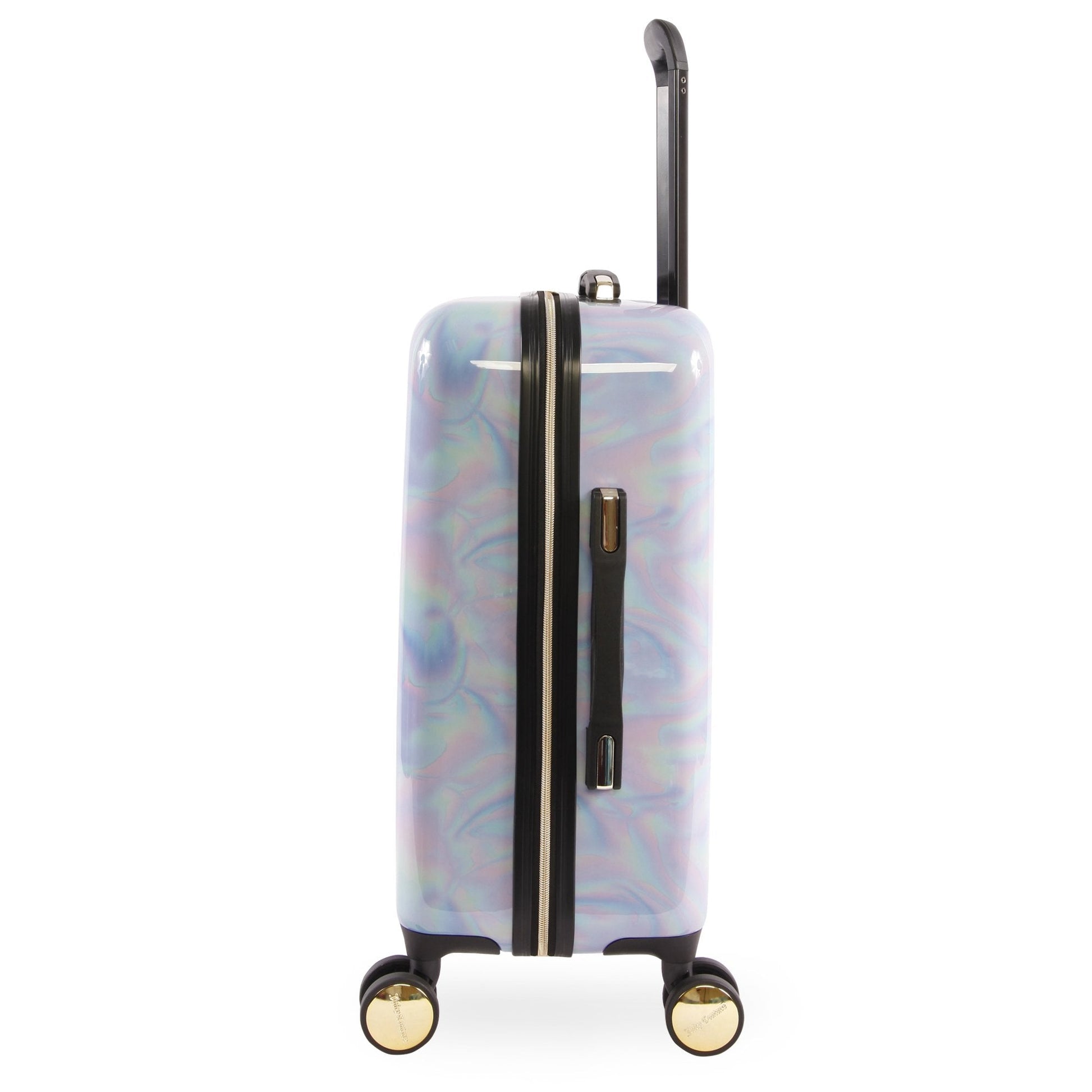 Carry-On Hardside Spinner Luggage - Holographic - Juicy Couture