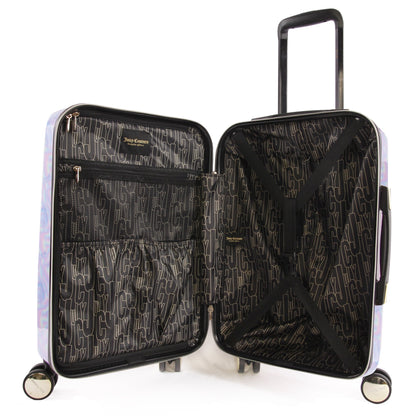 Carry-On Hardside Spinner Luggage - Holographic - Juicy Couture