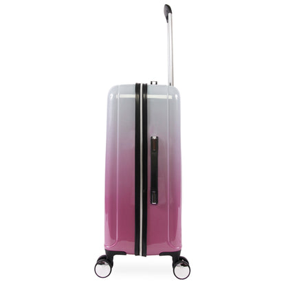 3-Piece Hardside Spinner Luggage Set - Silver Fuchsia - Juicy Couture