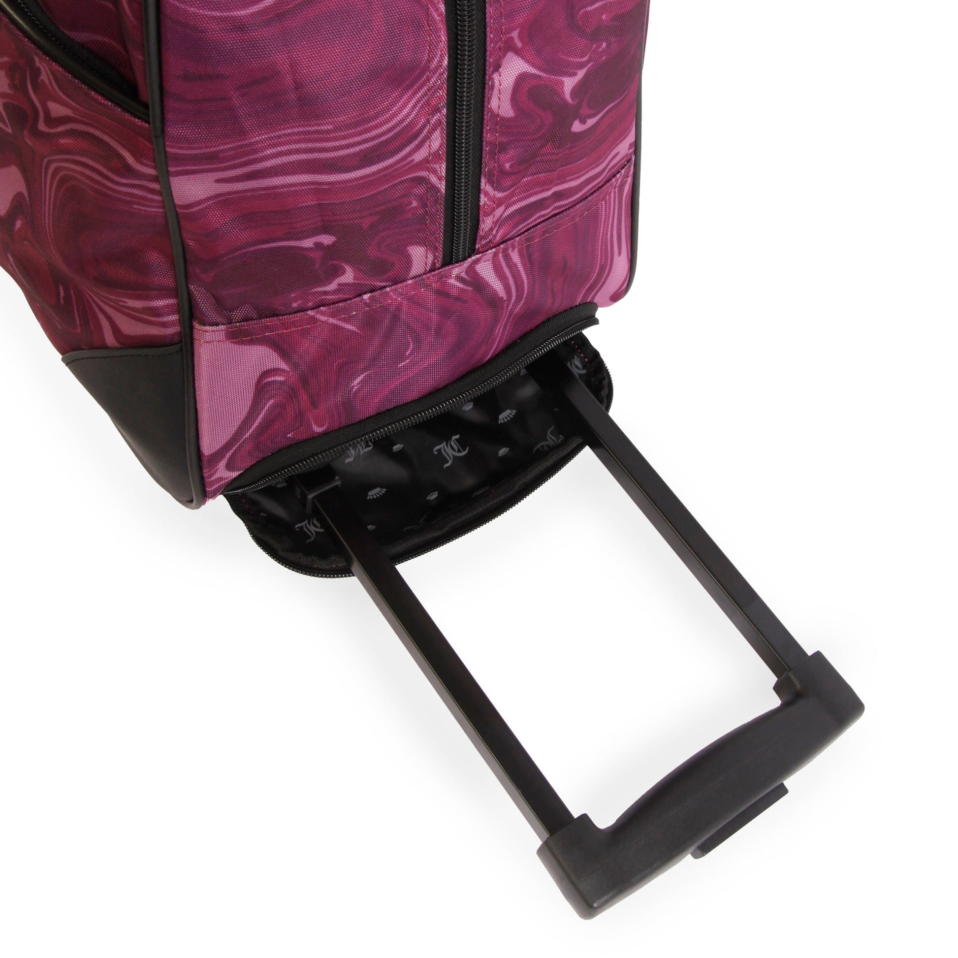 Rolling Duffel Bag - Burgundy Marble - Juicy Couture