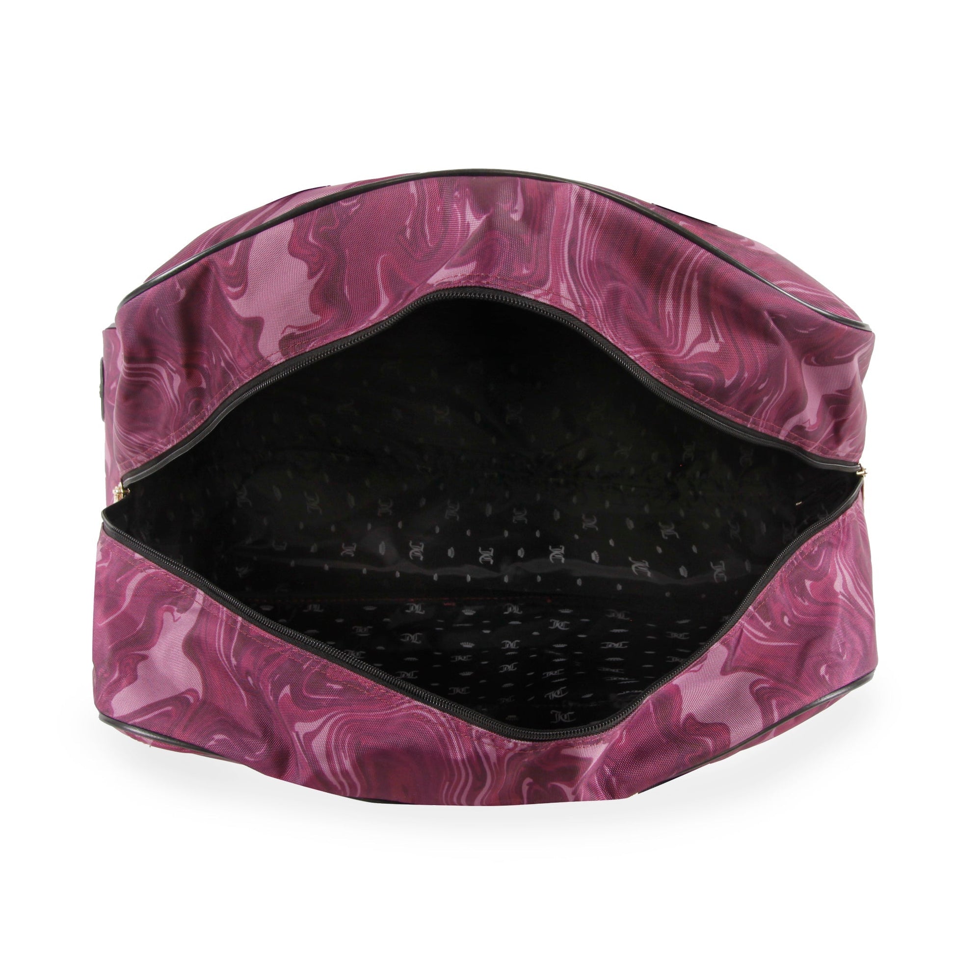 Rolling Duffel Bag - Burgundy Marble - Juicy Couture