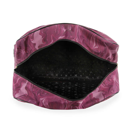 Rolling Duffel Bag - Burgundy Marble - Juicy Couture