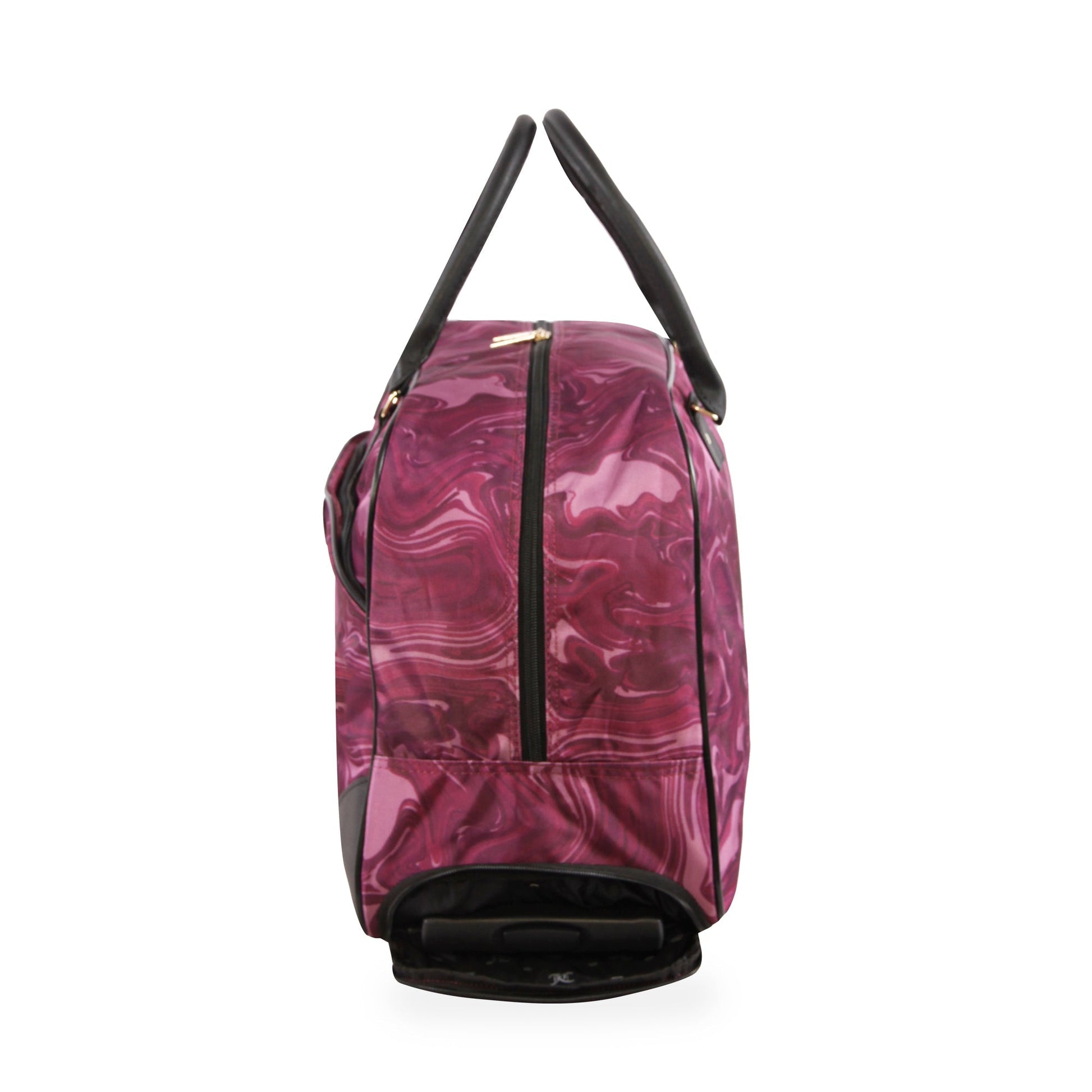 Rolling Duffel Bag - Burgundy Marble - Juicy Couture